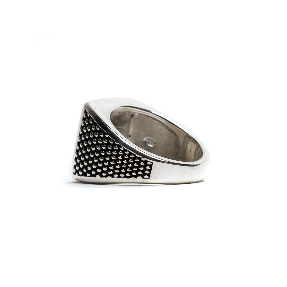 D'AMICO Anello Dupont Quadrato con Lacca Nera Only for today