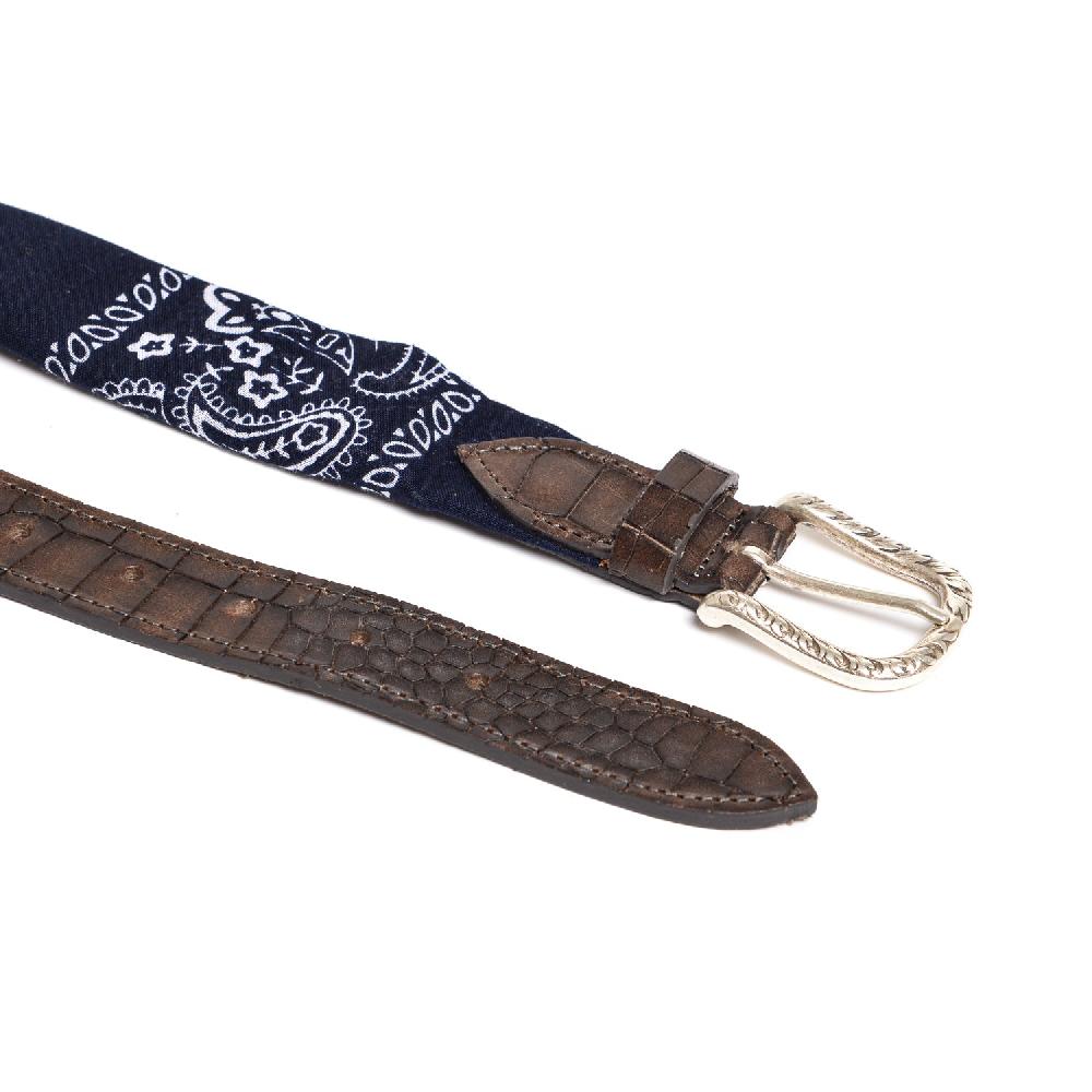 D'AMICO Cintura Bandana Blu Navy Moda