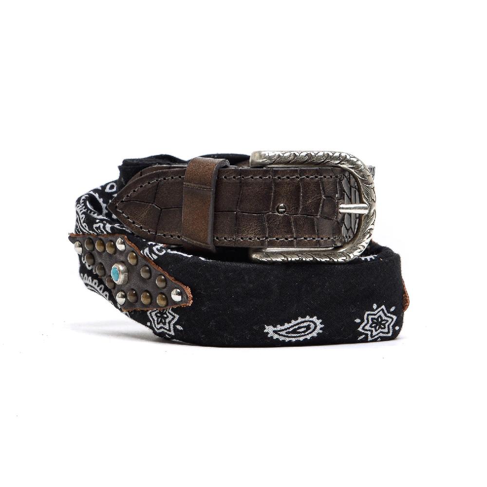 D'AMICO Cintura Bandana Nera Negozio online di fabbrica