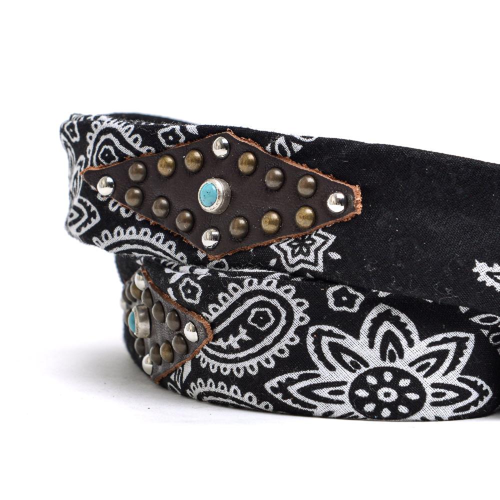 D'AMICO Cintura Bandana Nera Negozio online di fabbrica