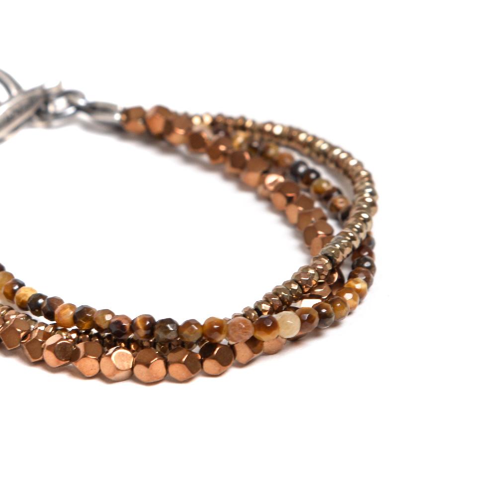 D'AMICO Bracciale Tris Fusion Brown Offerte stagionali