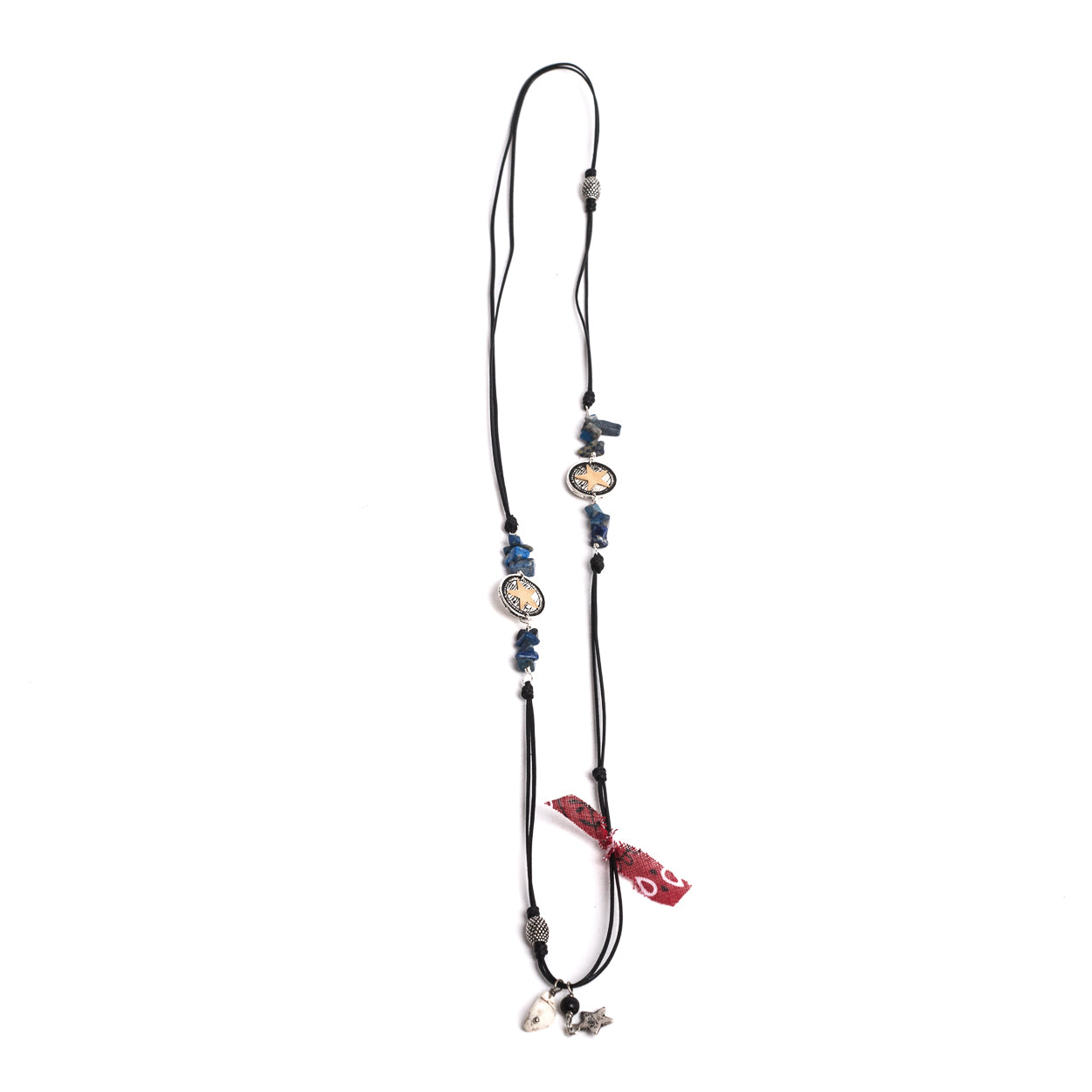 D'AMICO Collana Cordone Cerato + Stelline Offerta settimanale