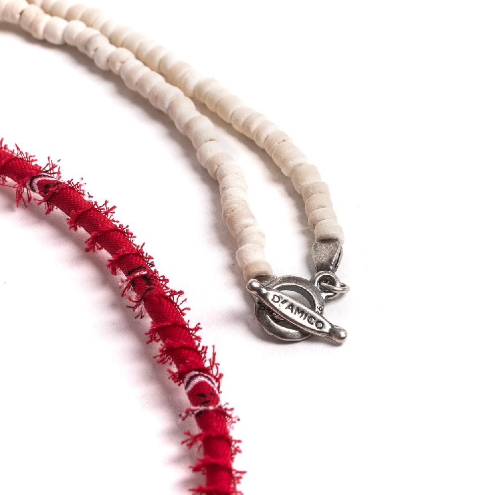 D'AMICO Collana Cocco White + Bandana Ultimi tre giorni
