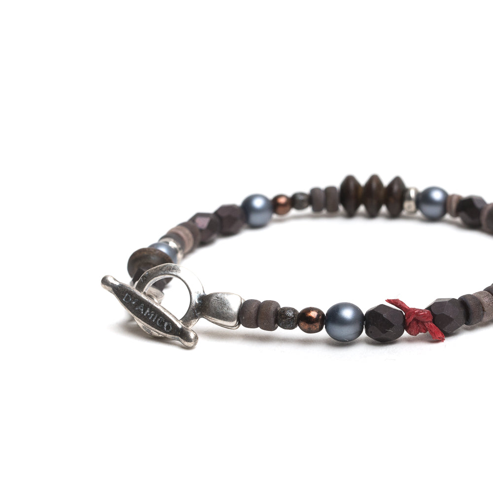 D'AMICO Bracciale Fusion Brown Latest stili