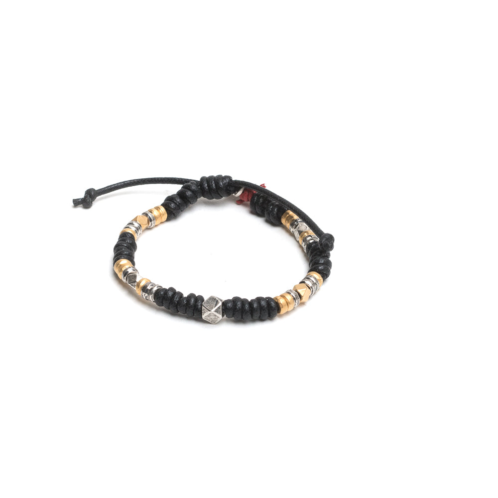 D'AMICO Bracciale Nodi + Rondelle + Pepite Ultimo giorno