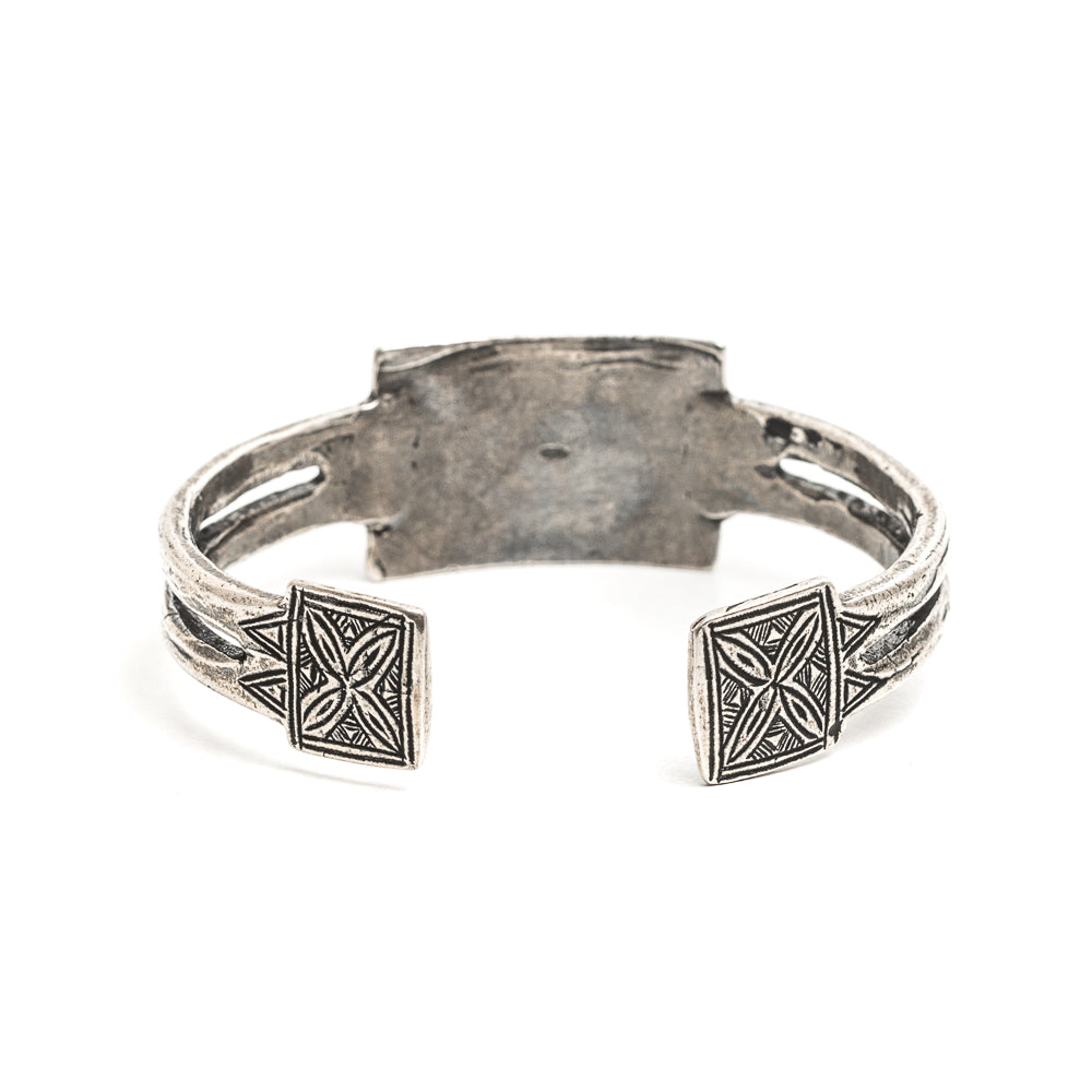 D'AMICO Bracciale Rigido Tuareg Piastra + Pallini Only for today