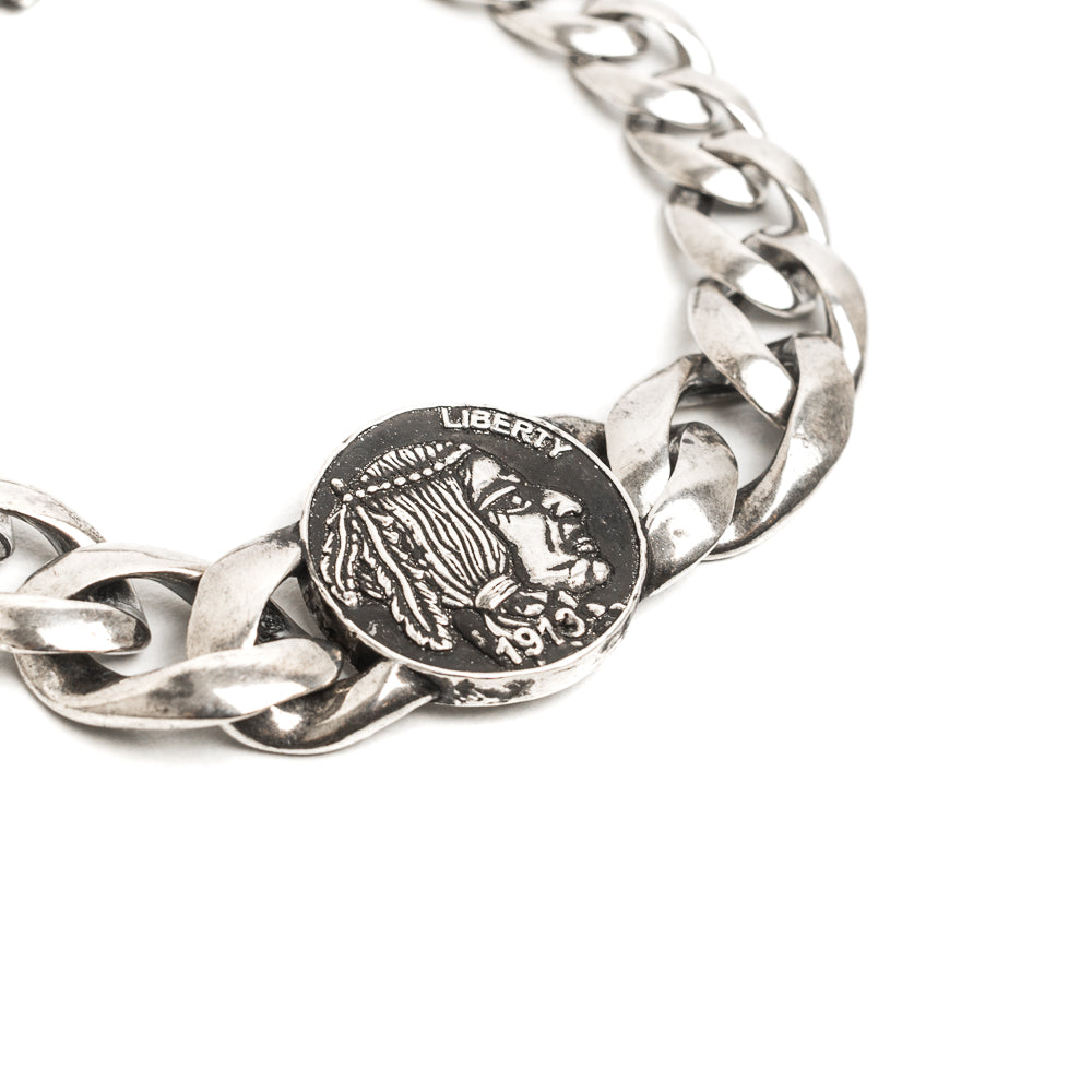 D'AMICO Bracciale Catena Degradè + Indiano Offerta speciale della fabbrica