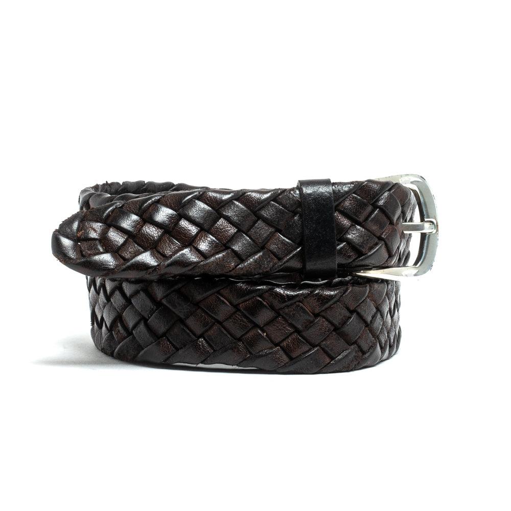 D'AMICO Cintura Intreccio Buffalo Soft Testa Moro 50% di sconto per tempo limitato