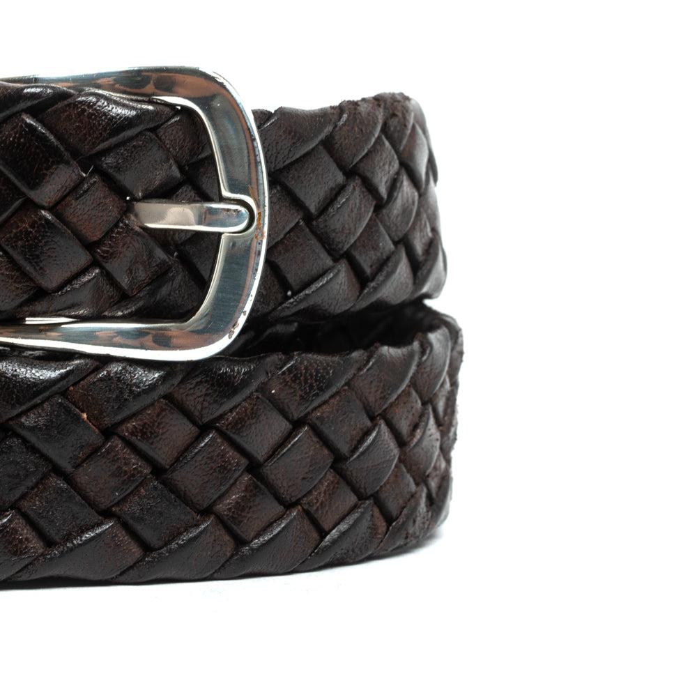 D'AMICO Cintura Intreccio Buffalo Soft Testa Moro 50% di sconto per tempo limitato