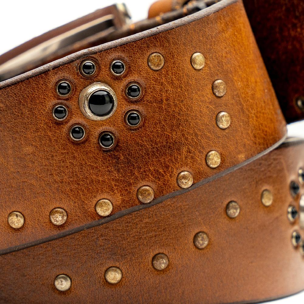 D'AMICO Cintura Cuoio Vintage Brown Chiaro Promozione