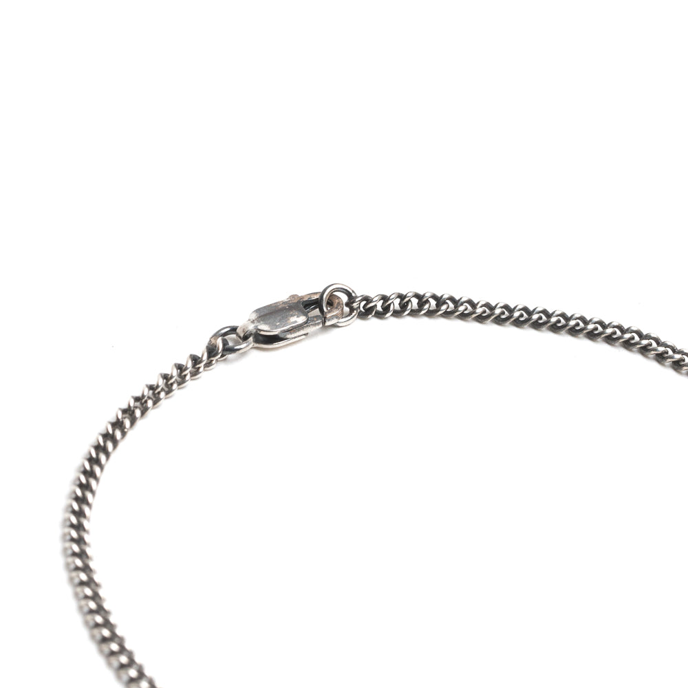 D'AMICO Bracciale Catenina + Croce Smaltata Turchese Fornitura limitata