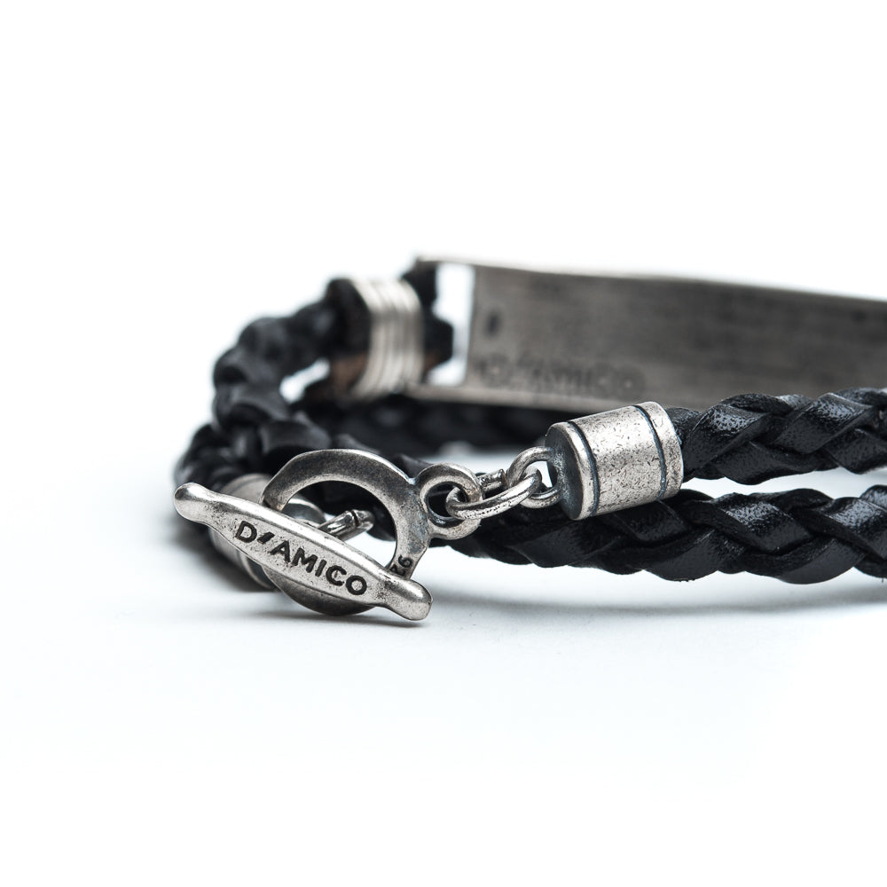 D'AMICO Bracciale Scooby + Placca puntinata Offerta natalizia