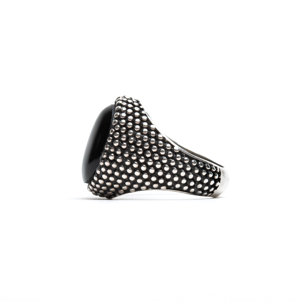 D'AMICO Anello Puntinato Onice Nera Lightning offer